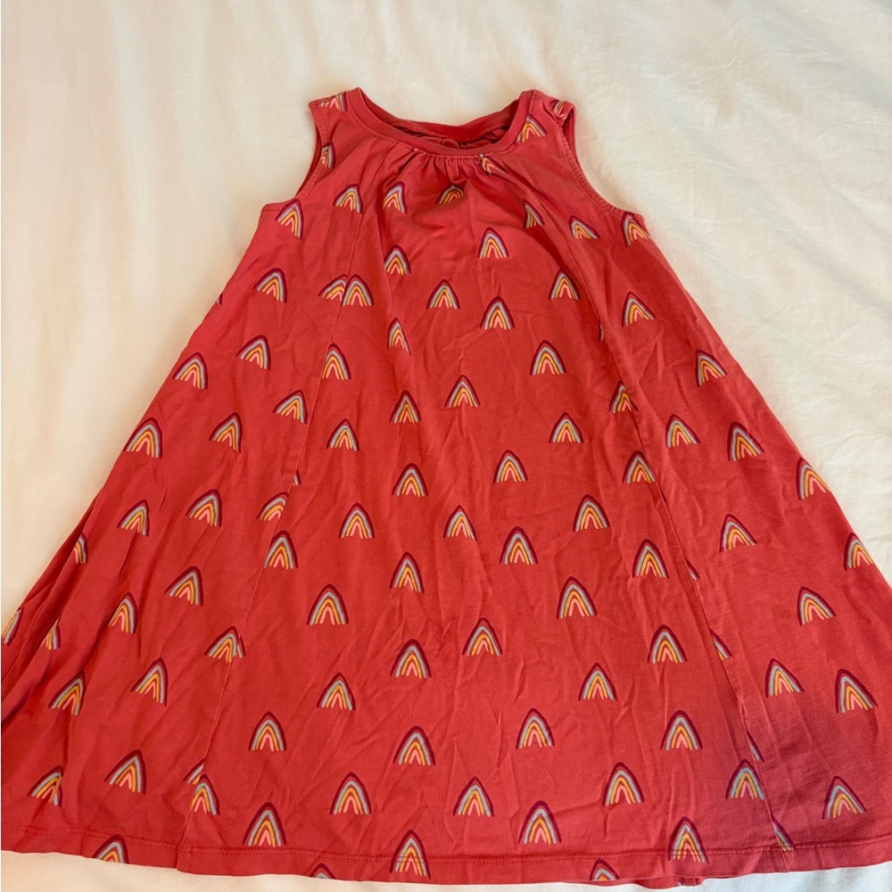 Tea Collection Coral Knit Girls Dress